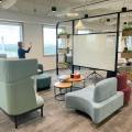 Pine Labs @ Millenia Tower | Products Seen: [Cadence 2-Seater Sofa - Highback, Yin Yang Modular Sofa & Gaby 2-in-1 Coffee Table (Nestable)]